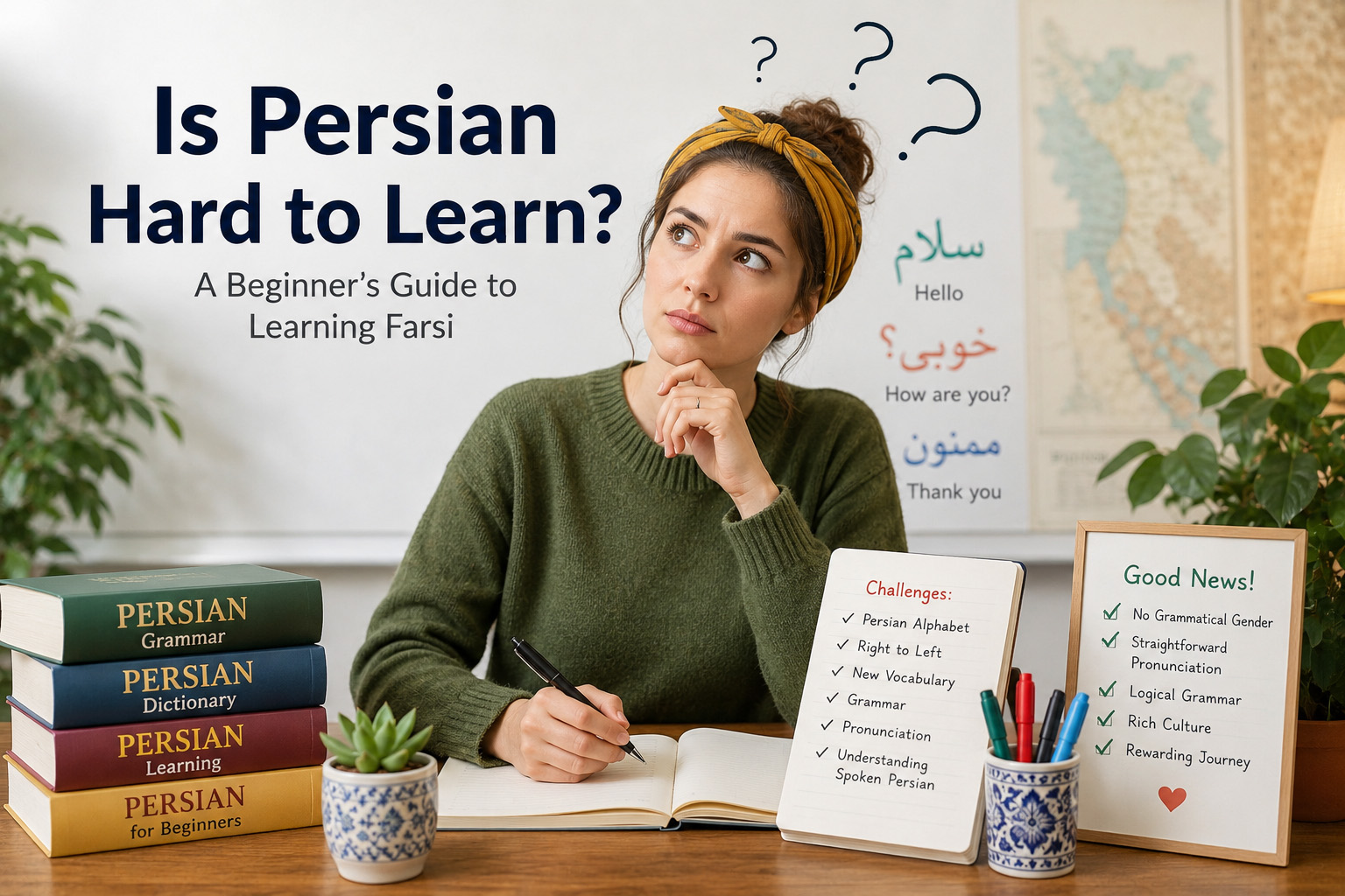 Is Persian hard to learn