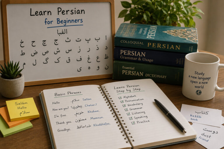 how to learn Persian