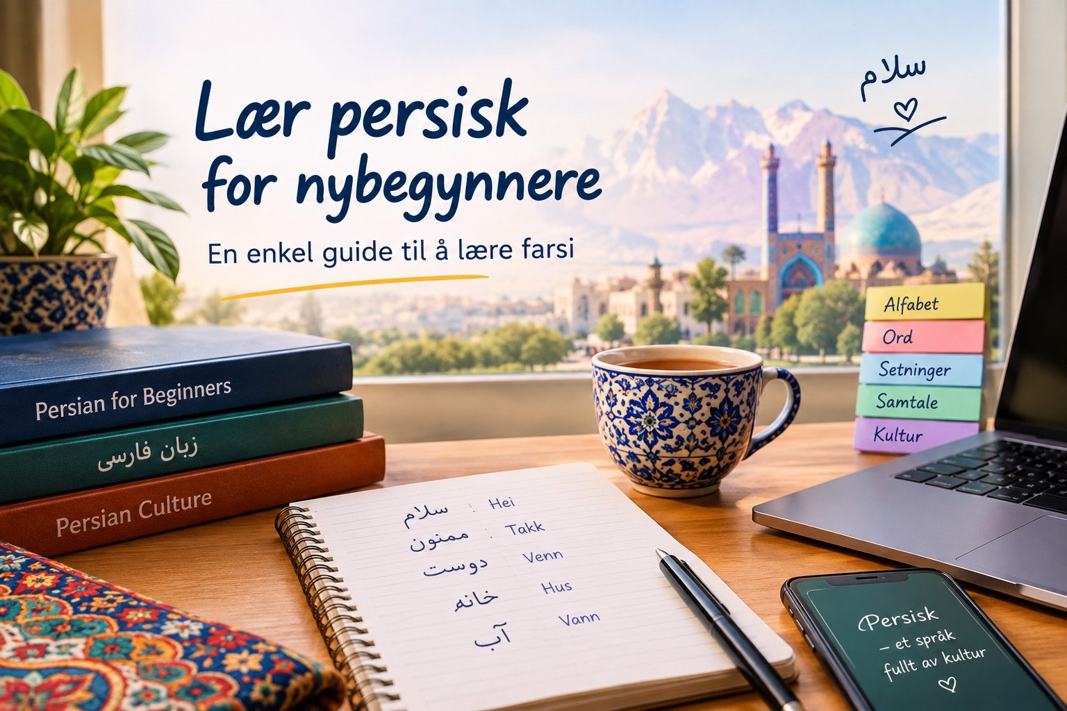 Lær persisk for nybegynnere
